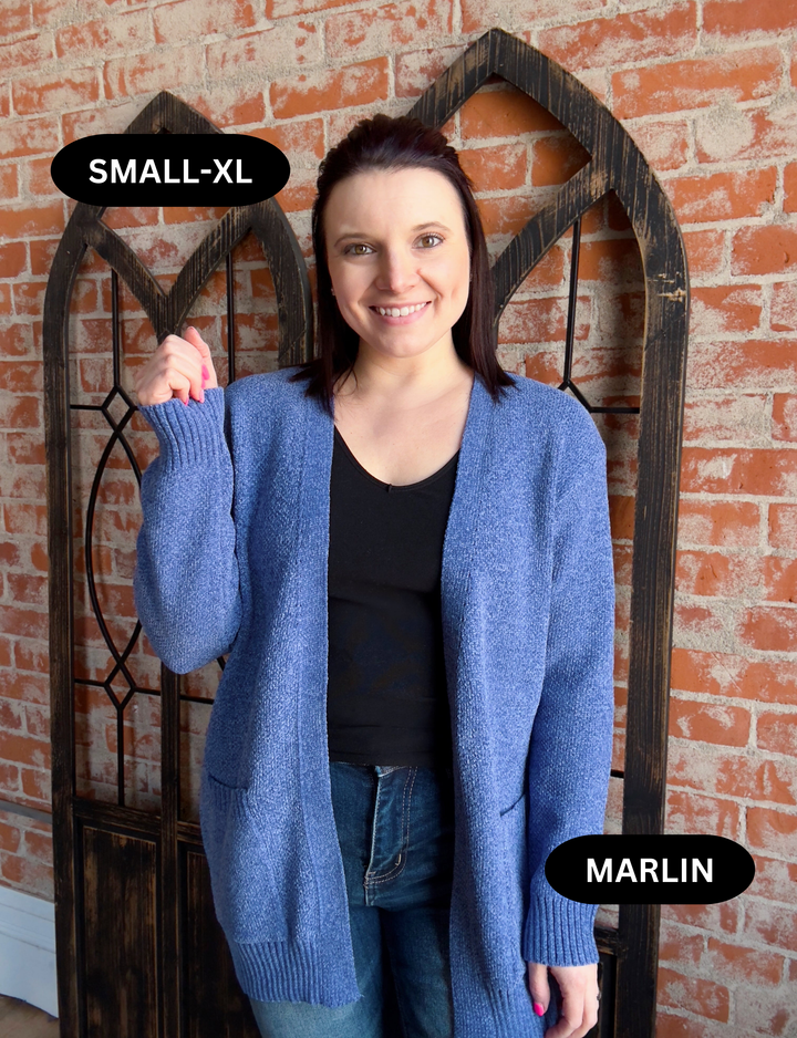 Super Chill Chenille Cardigan-4 Colors