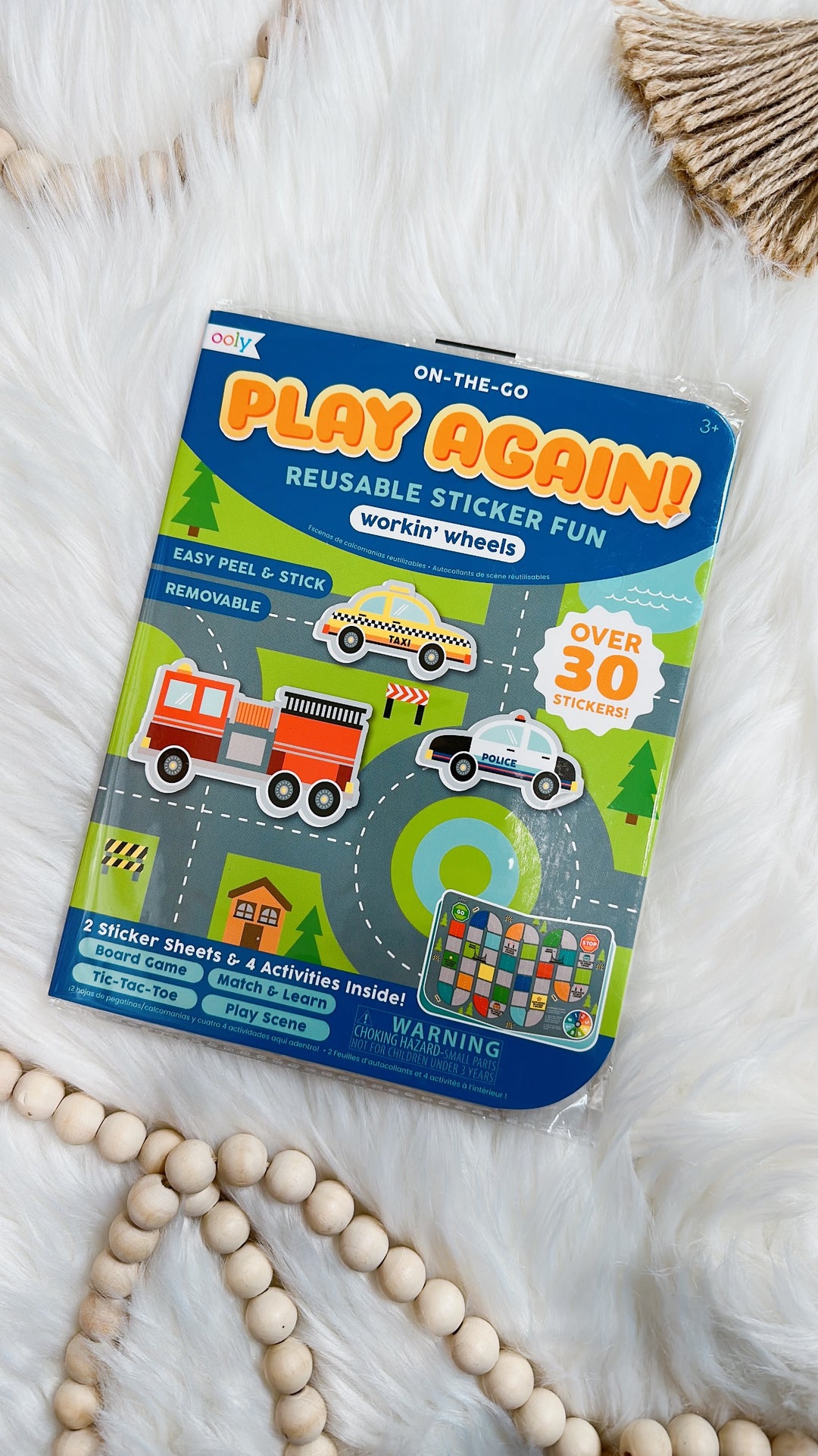 Play Again! Mini On-The-Go Activity Kit -Working Wheels