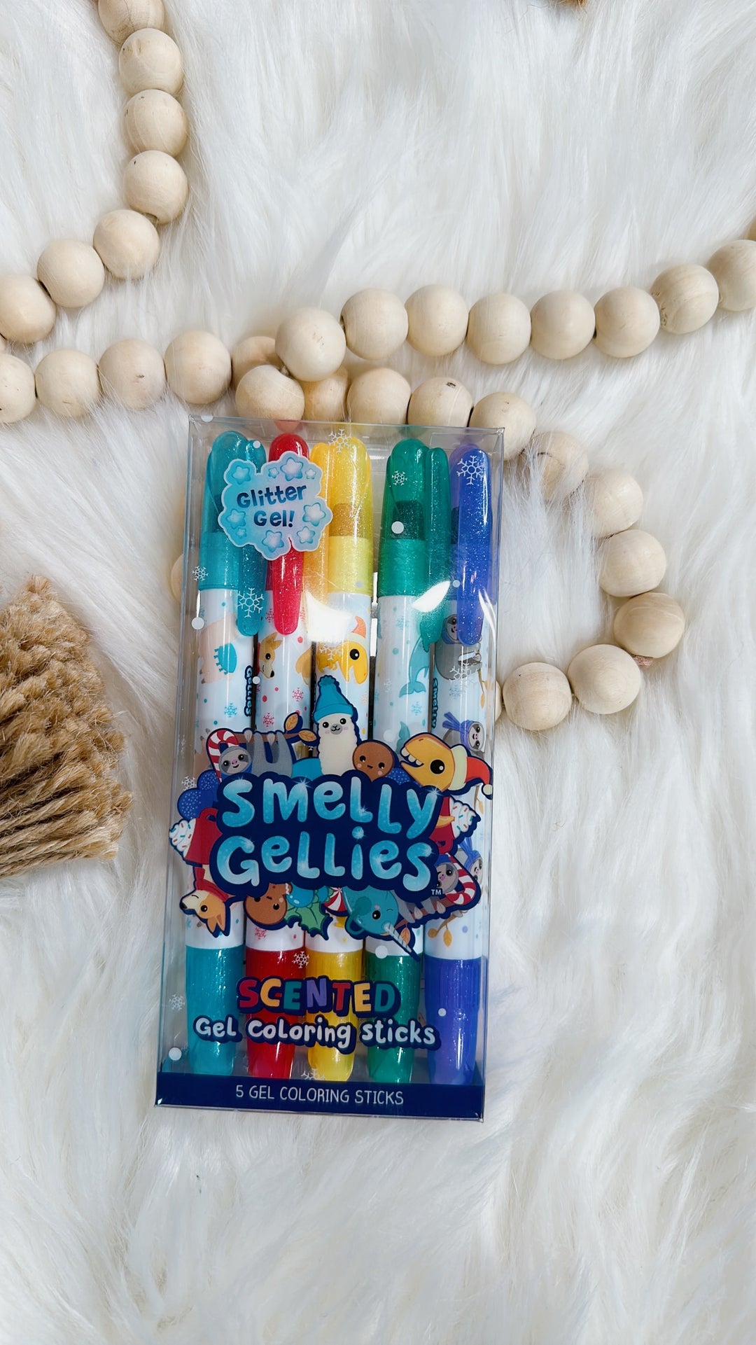 Holiday Glitter Smelly Gellies 5-Pack