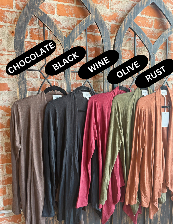 Simple Life Cardigan- 5 Colors