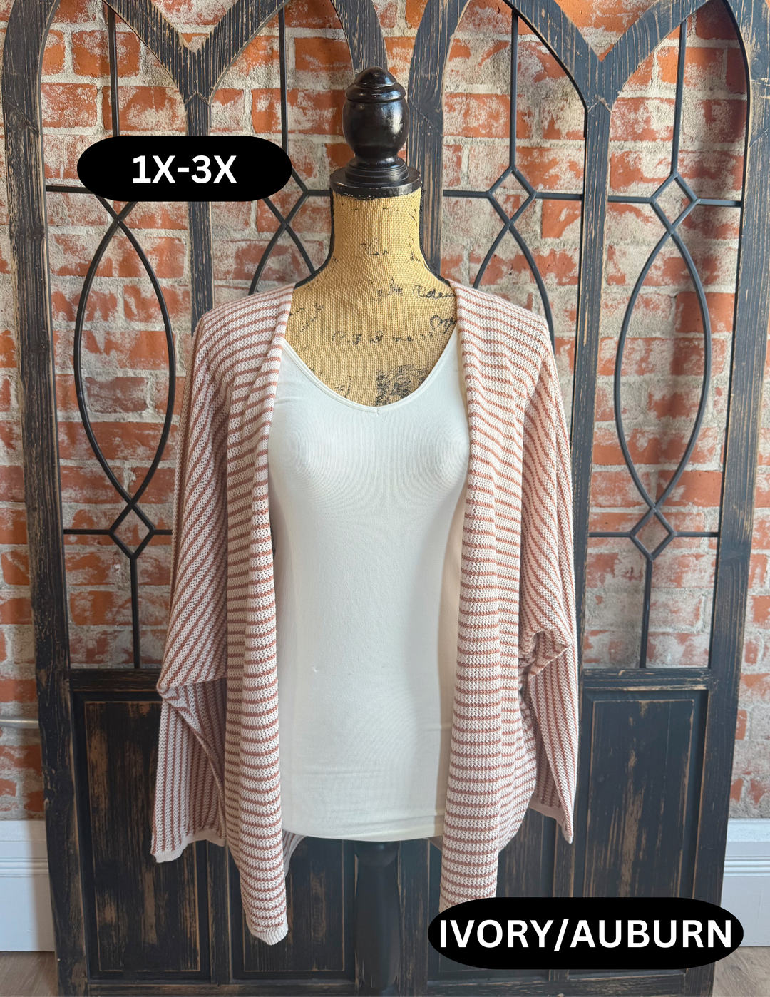 Staying In Striped Kimono-2 Colors