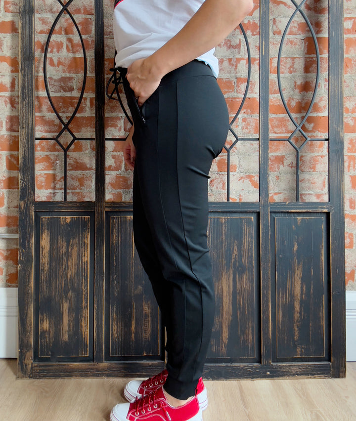 Sports Girl Black Jogger
