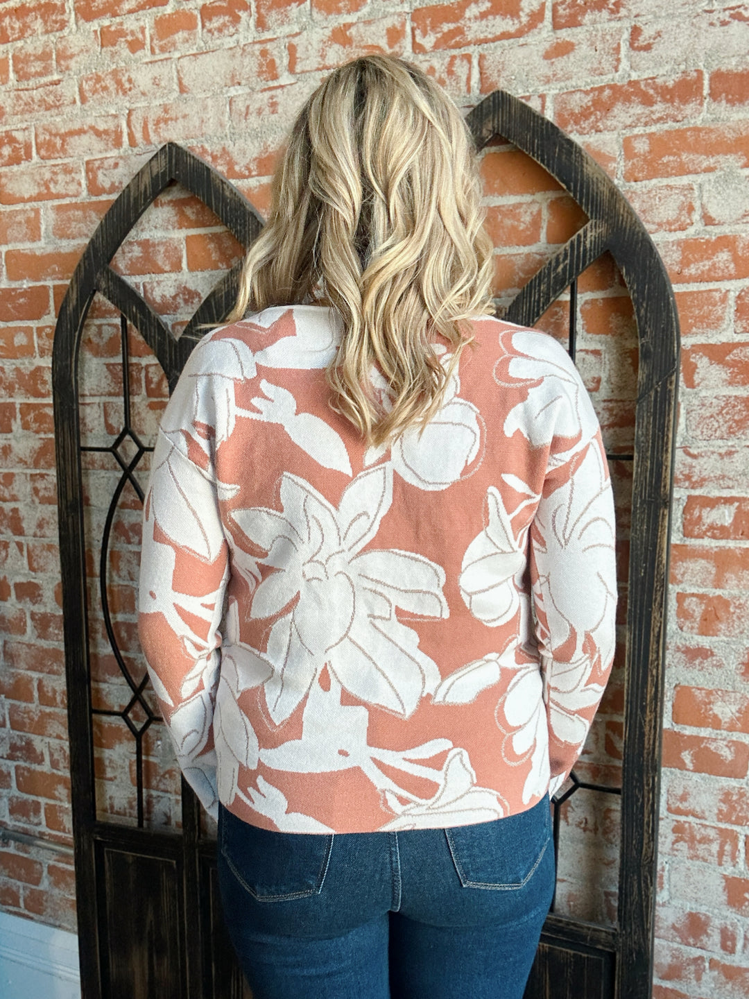 A Little Pixie Dust Floral Sweater