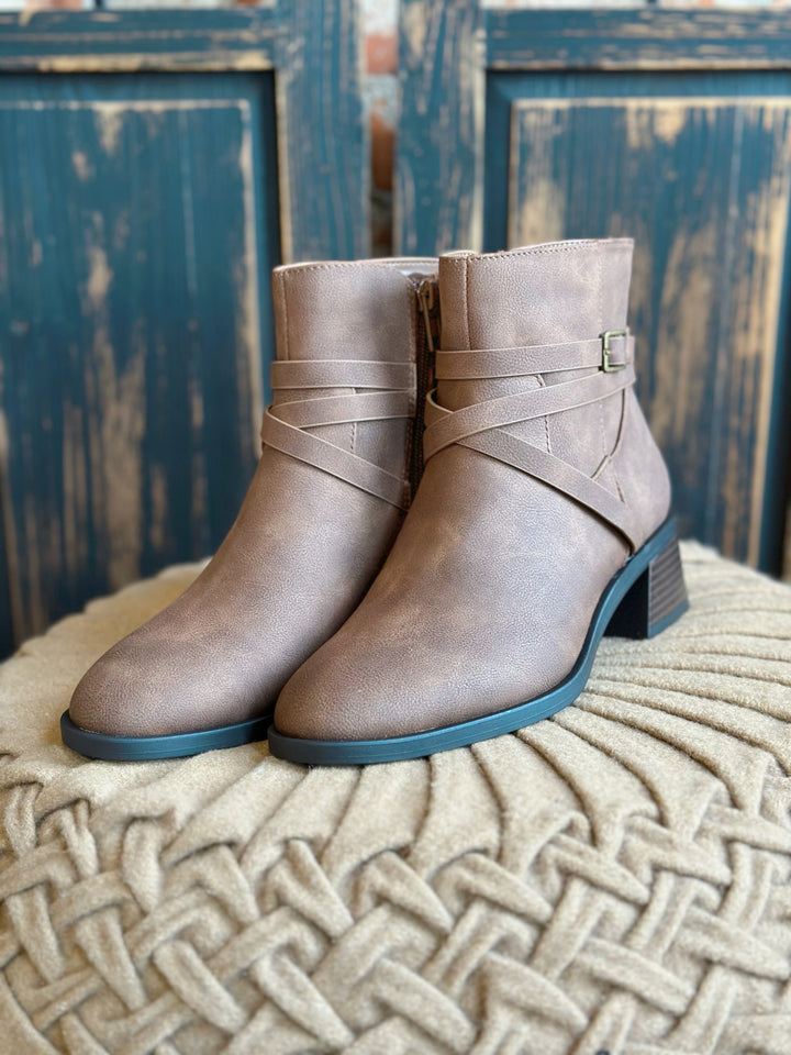 Brown Spruce Bootie