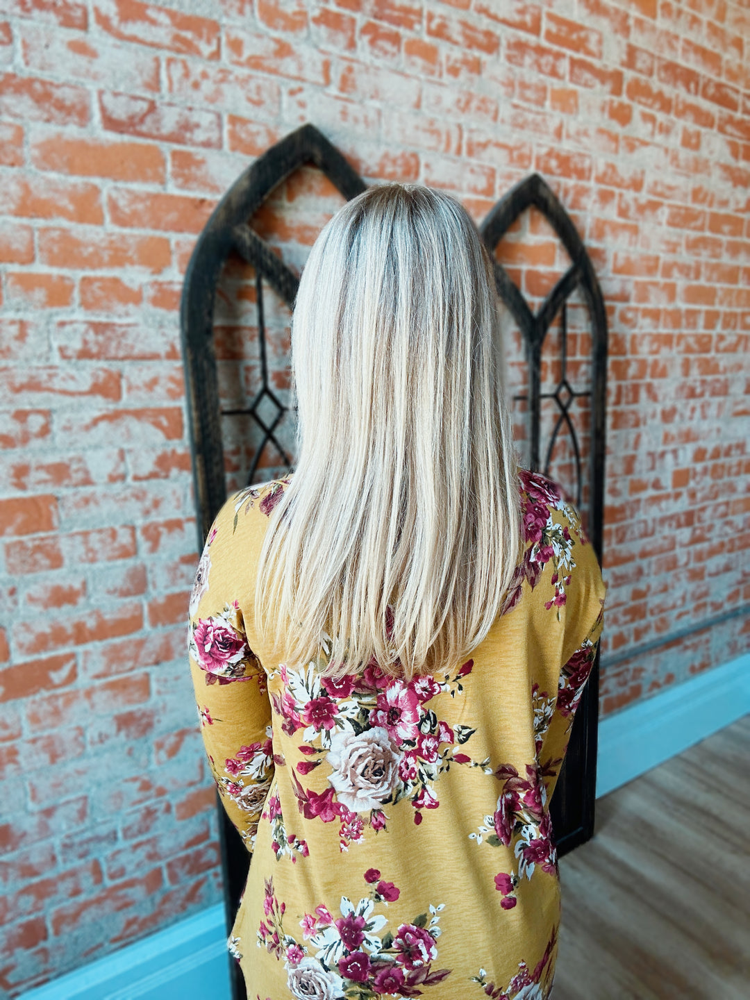 A Fall Floral Dream 3/4 Sleeve