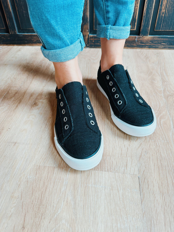 Gypsy Jazz Playful Shine Black Sneaker