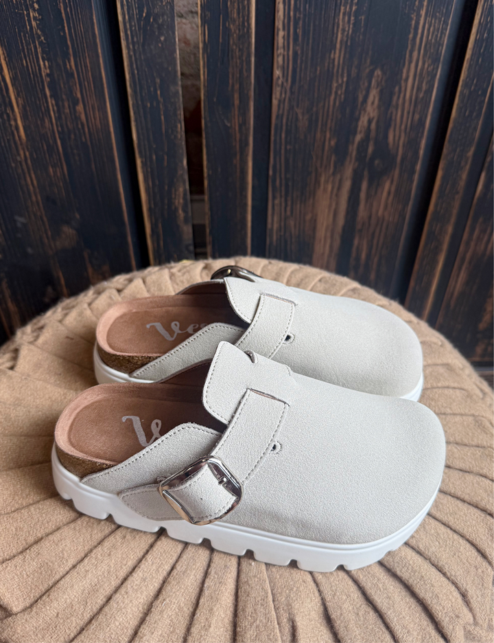 Very G Riley Grey Clog