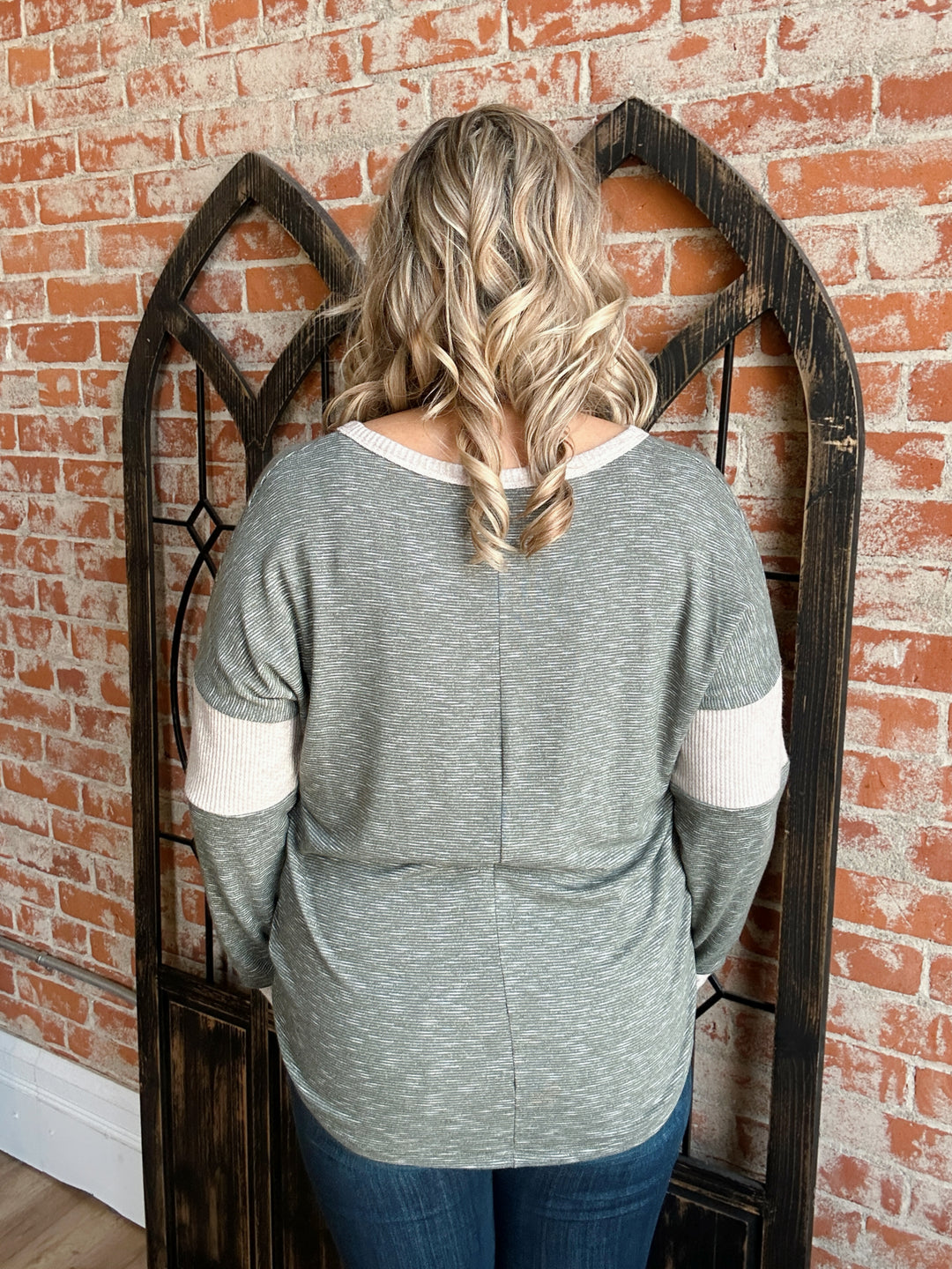 Olive Tri-Blend Long Sleeve