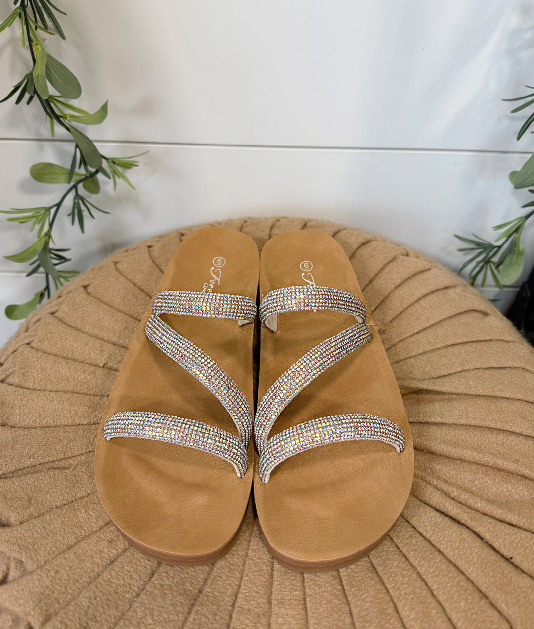 Stellar Strappy Sparkle Sandal