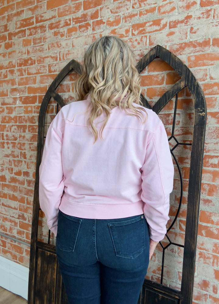 Keep Me In Mind Half Zip-3 Colors