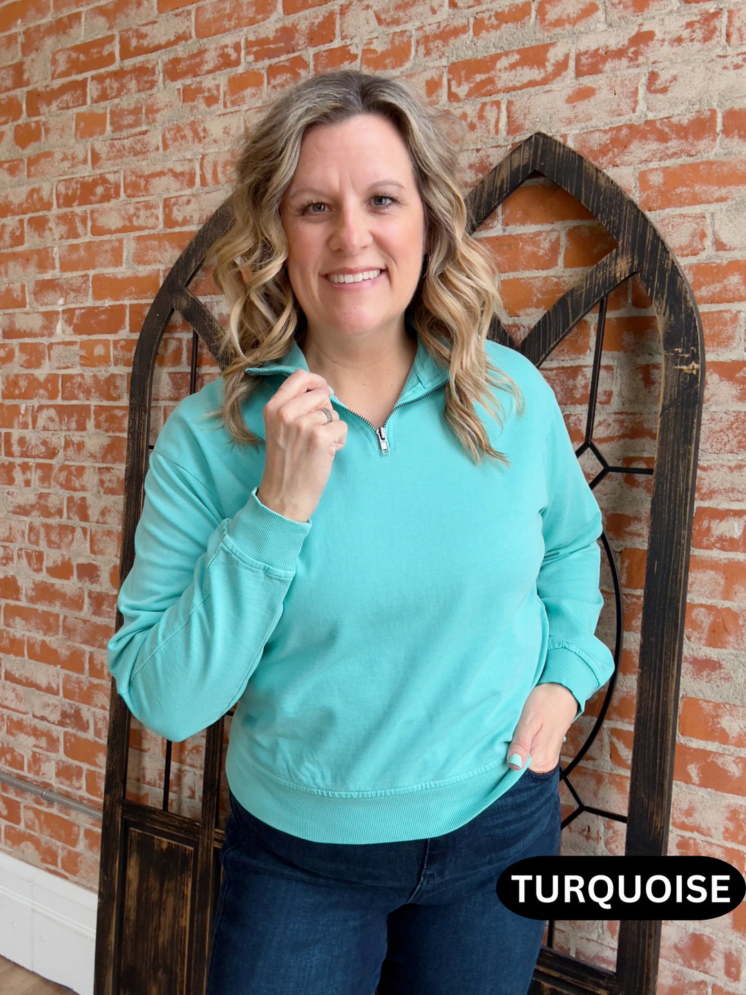 Keep Me In Mind Half Zip-3 Colors
