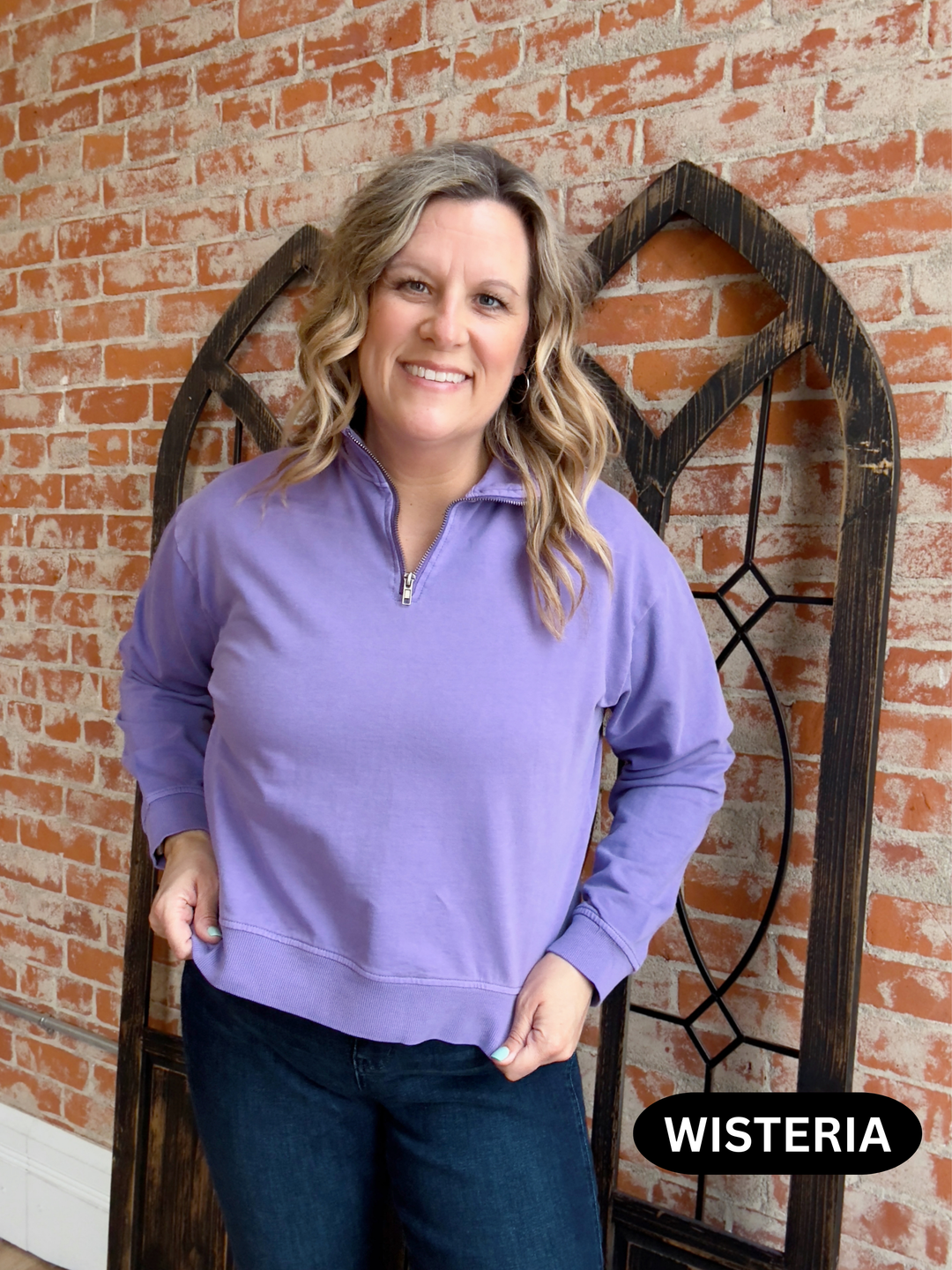 Keep Me In Mind Half Zip-3 Colors