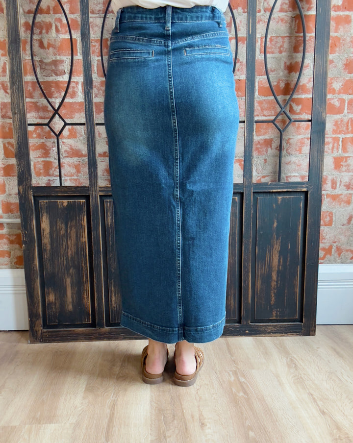 Ready To Go Denim Skirt