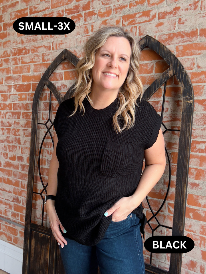 **DAILY DEAL** One To Watch For Short Sleeve Sweater-2 Colors