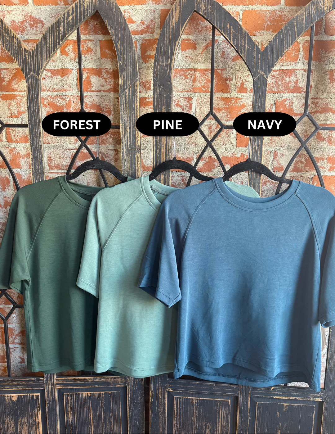 Keep It Chill 2.0 Scuba Tee-Green Tones