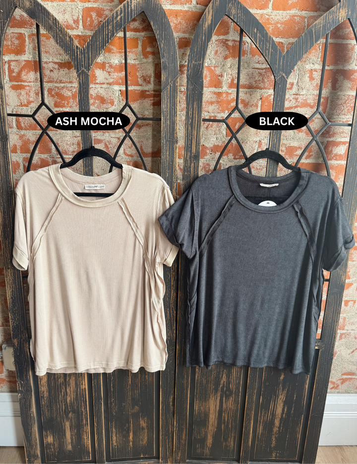 Softer Than Silk Tee- Neutrals
