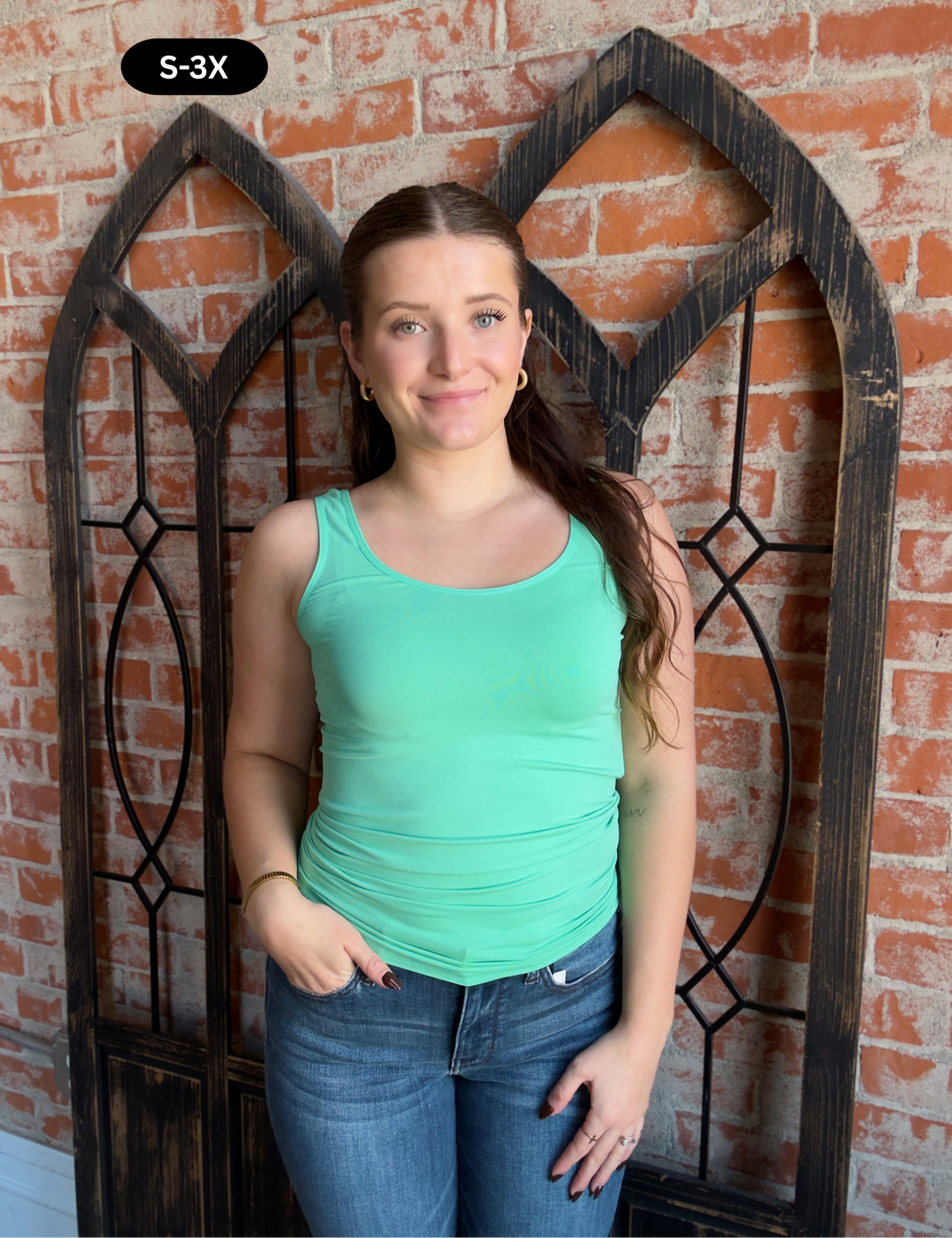 Favored Reversible Tank-Mint