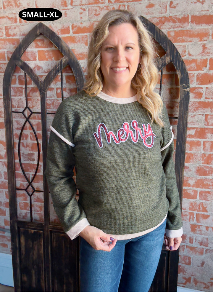 Sequin Merry Long Sleeve