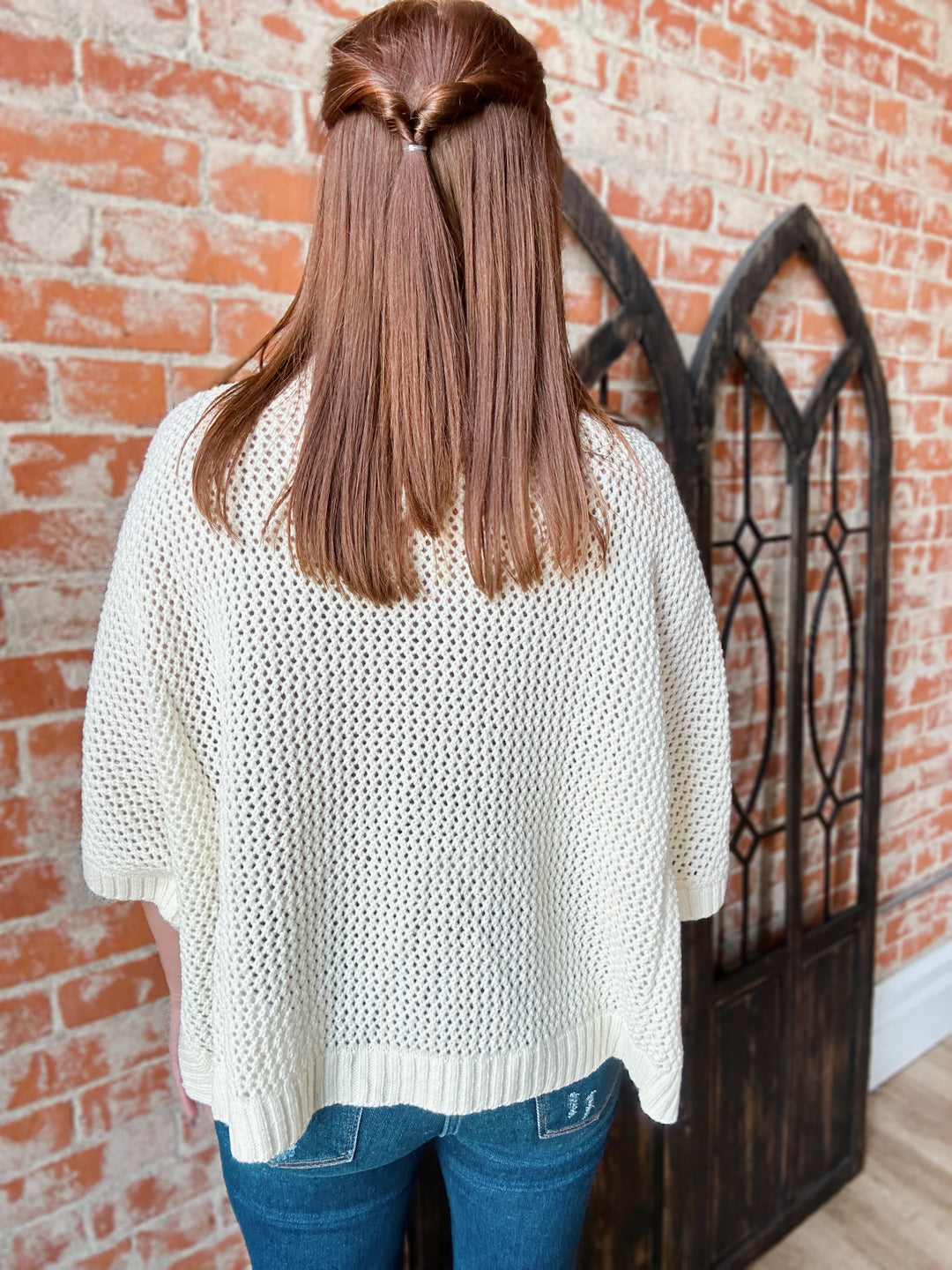 Through Thick & Thin Open Knit Sweater
