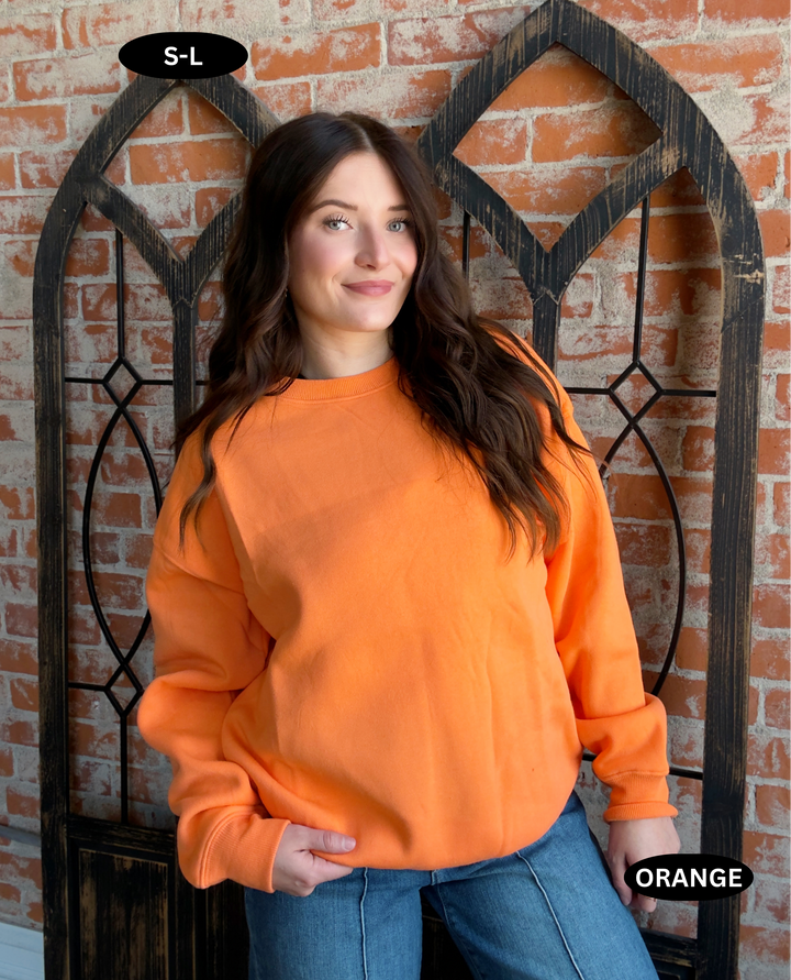 Cozy By The Campfire Crewneck-2 Colors