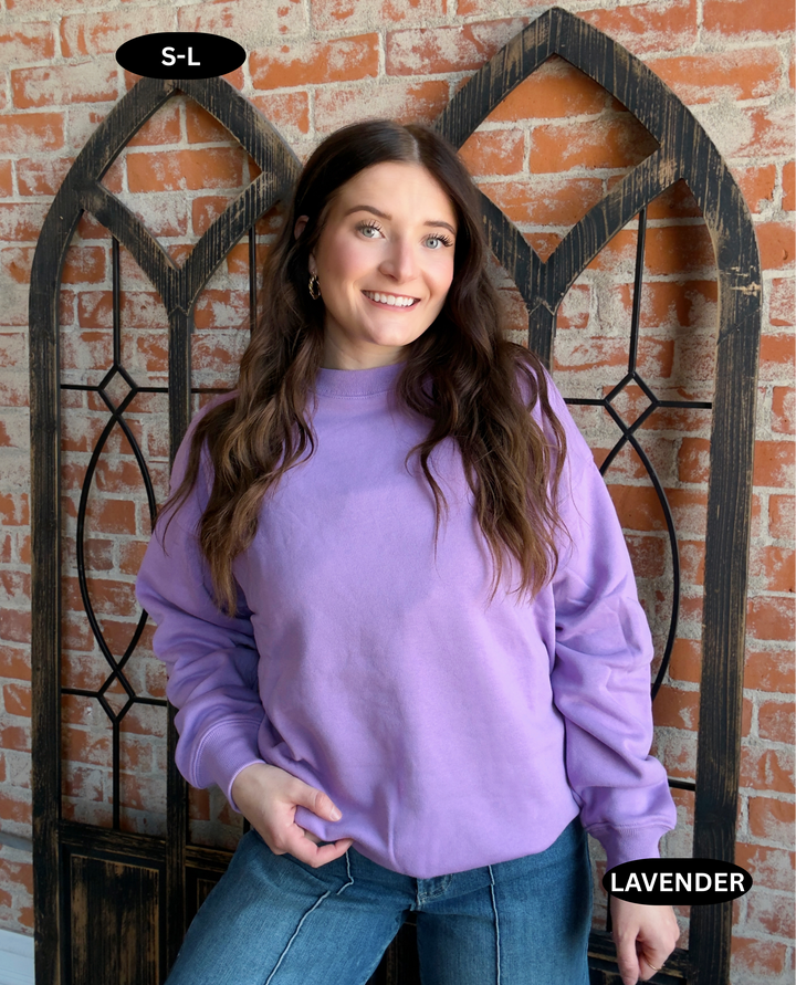 Cozy By The Campfire Crewneck-2 Colors