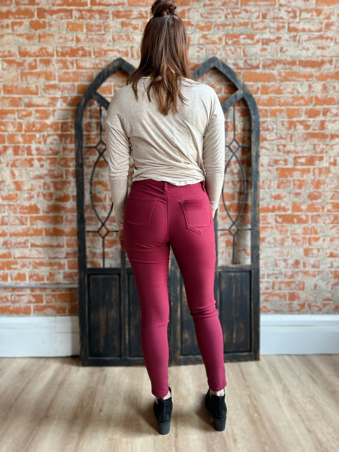 Like Magic Wine Rose Hyperstretch Skinny