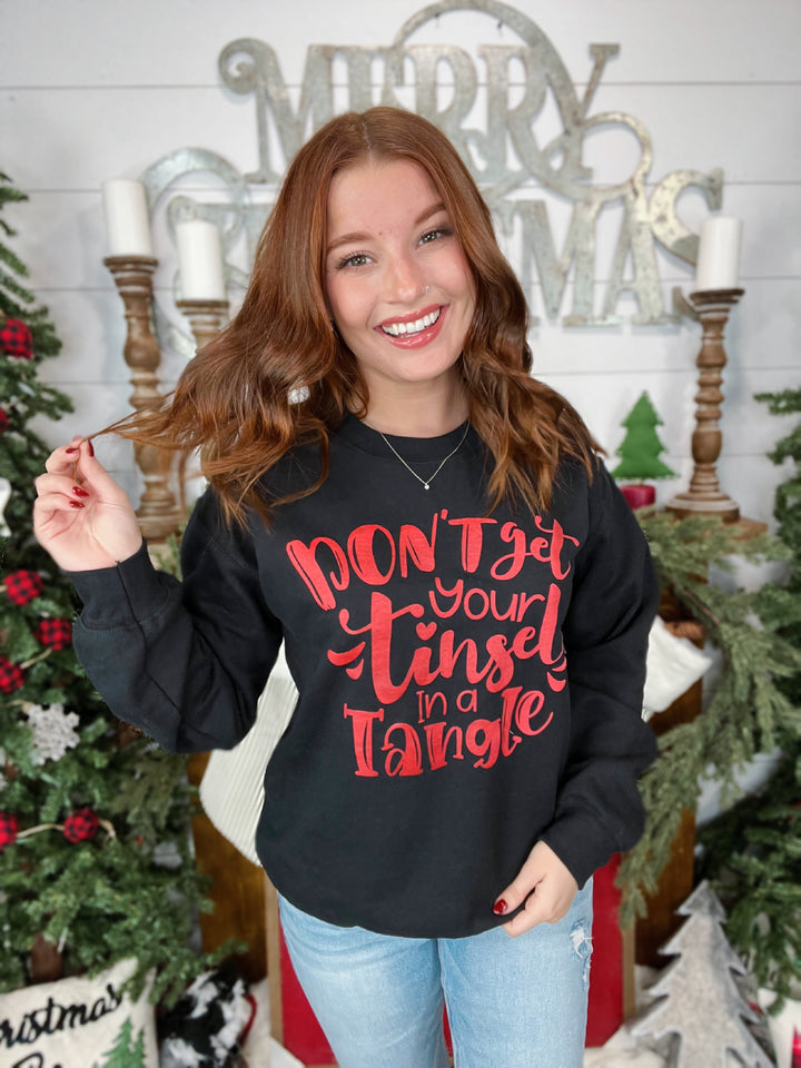 **Door Buster** Tinsel In A Tangle Pullover