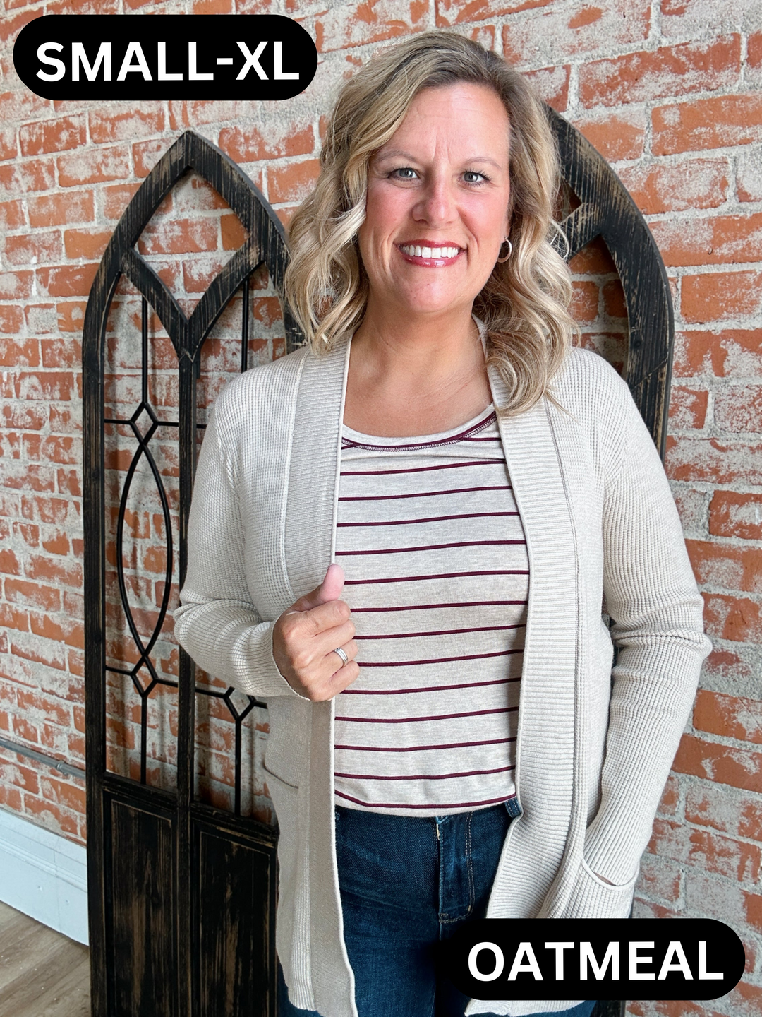 Feels Like Home Waffle Knit Cardigan-4 Colors