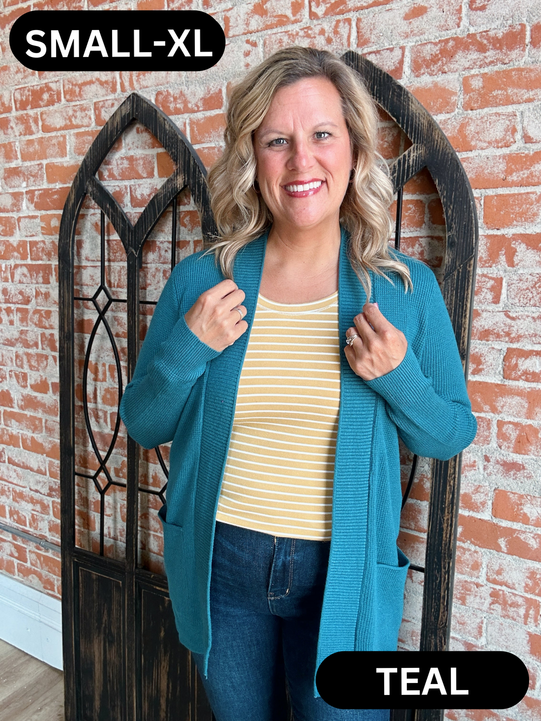 Feels Like Home Waffle Knit Cardigan-4 Colors