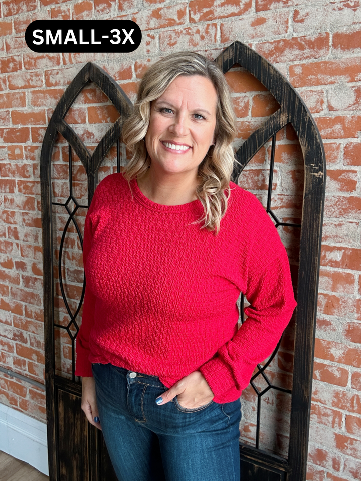 Christmas Red Long Sleeve