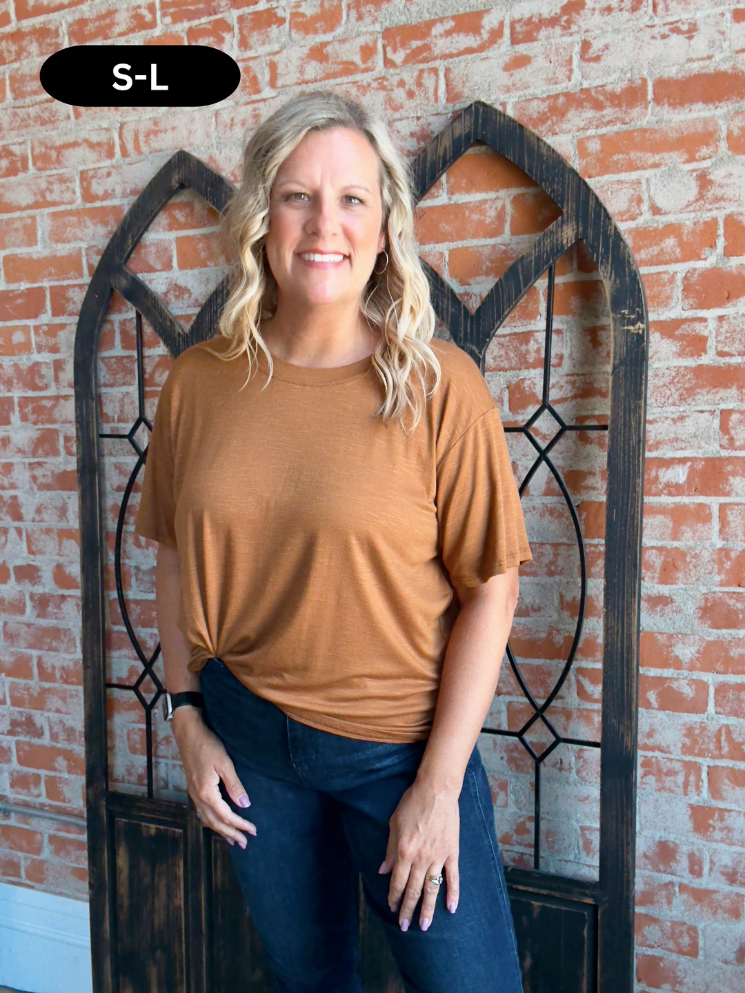 Short Lived Basic Tee-Fall Colors