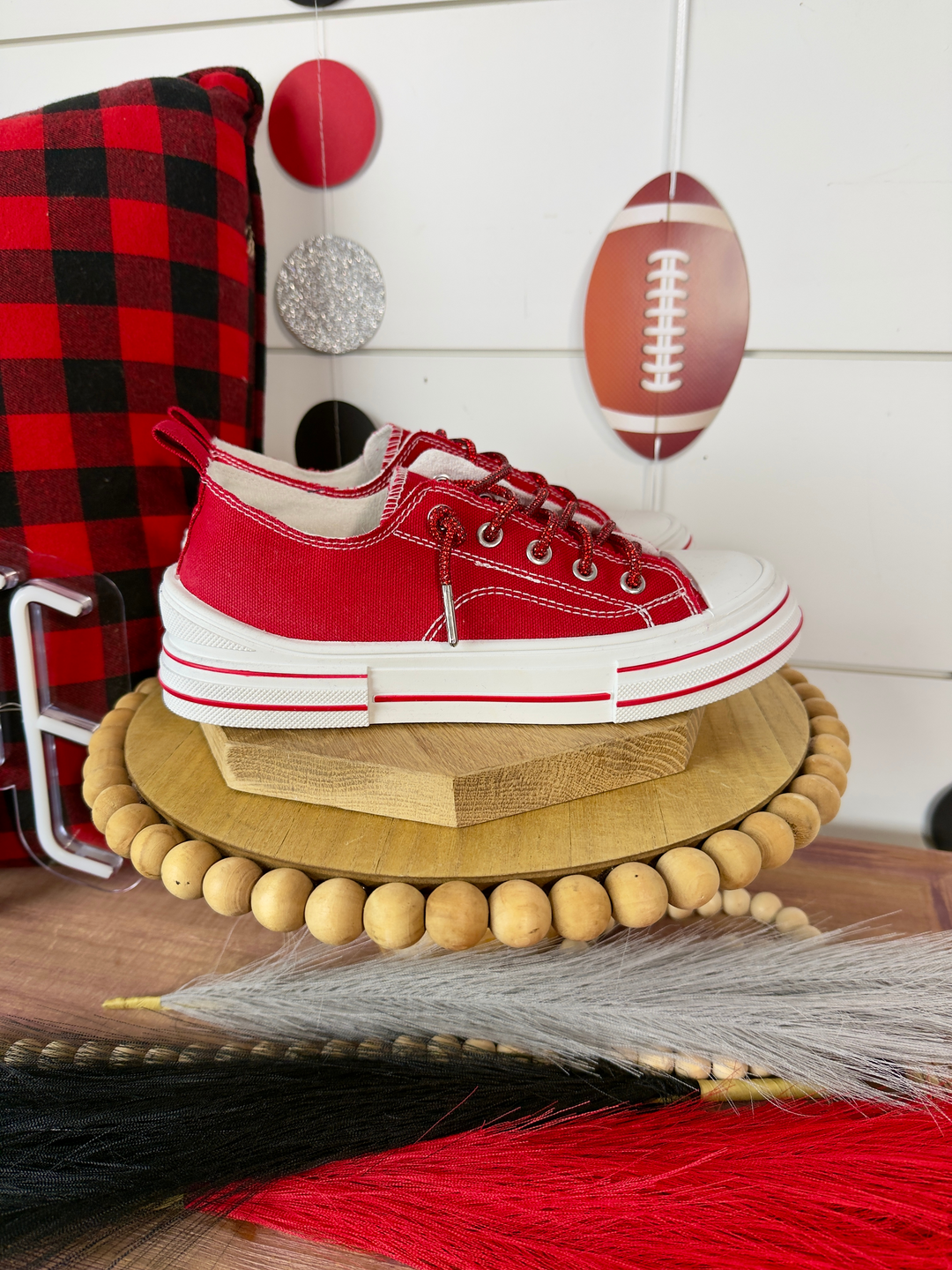 Very G Give Me Glitter Red Sneaker