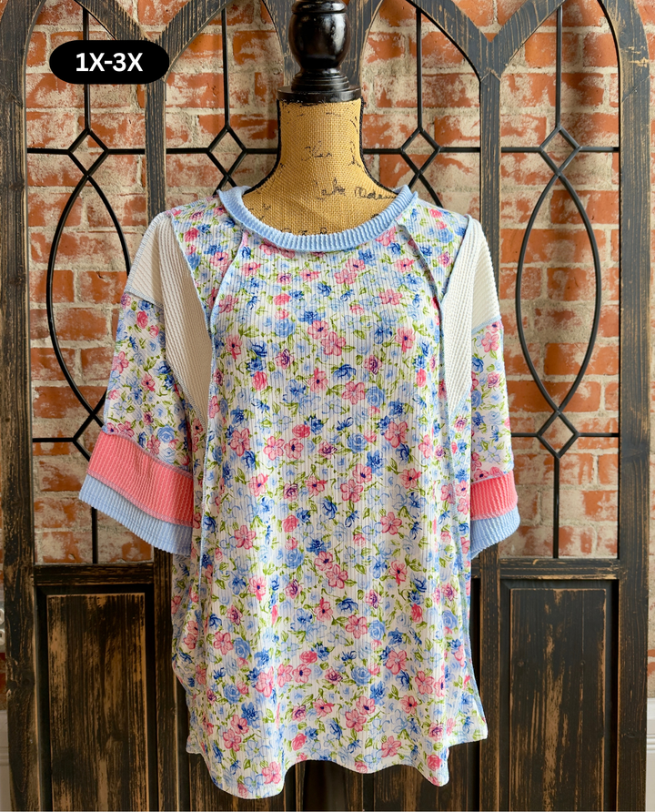 Lovely Day Floral Color Block