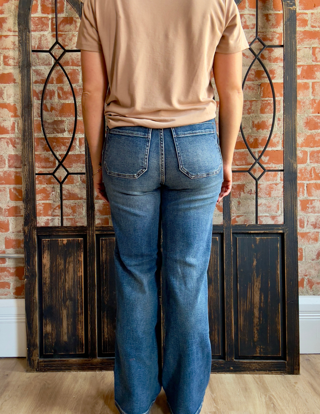 Judy Blue Keep Them Guessing Wide Leg Jogger