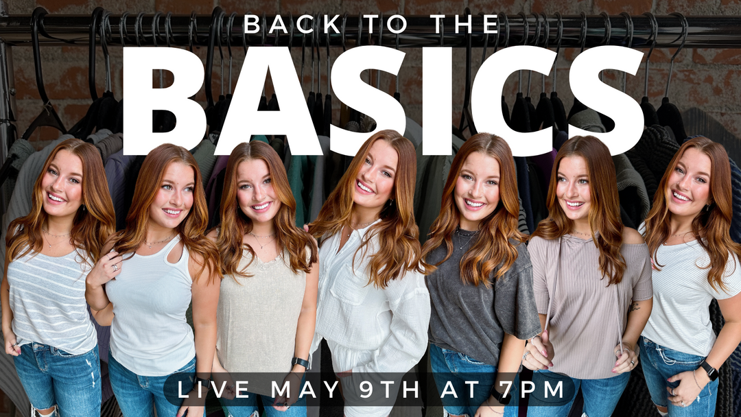 Save the date~Back to the Basics Live