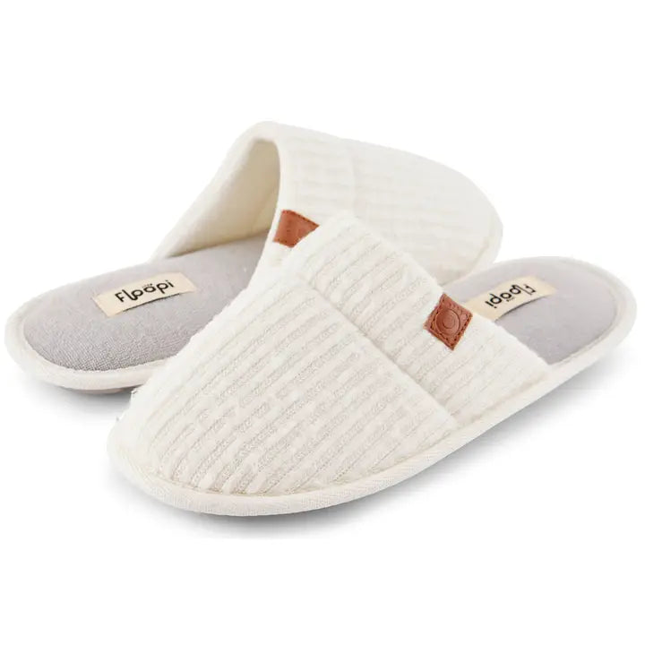 Ivory Quilted Slipper